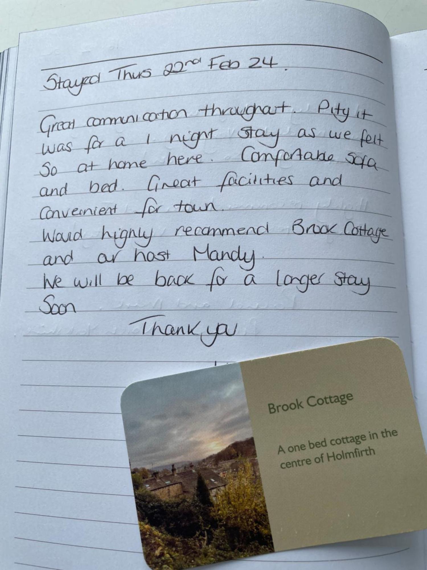 Brook Cottage Holmfirth Eksteriør bilde